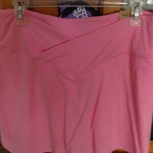 Victoria’s Secret PINK active cotton High Waist  V Crossover Skort XL